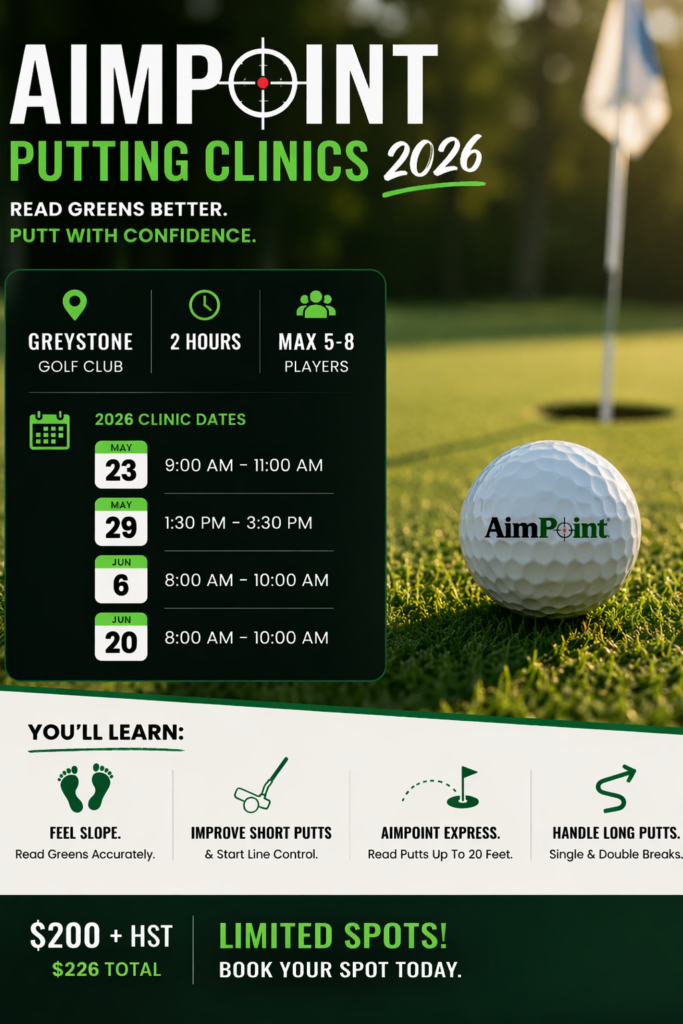 AimPoint Putting Clinics